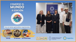 Lucas Martí Boldrini en Comerse el Mundo II Edición Consulado Argentino Barcelona